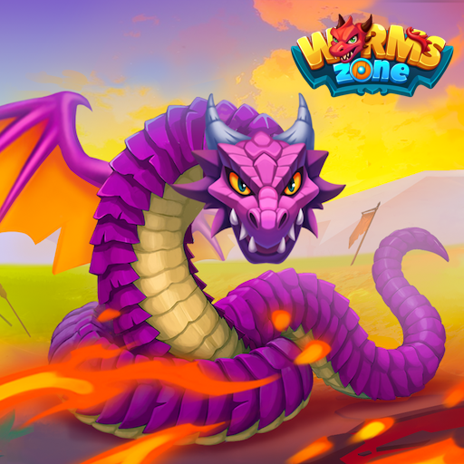 Worms Zone a Slithery Snake